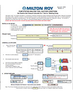 Mroy video metering pump calculator