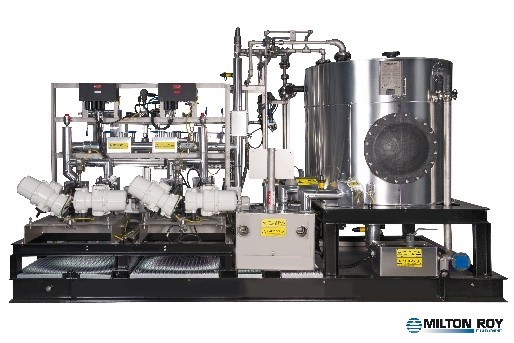 Injection package with integrated instrumentation